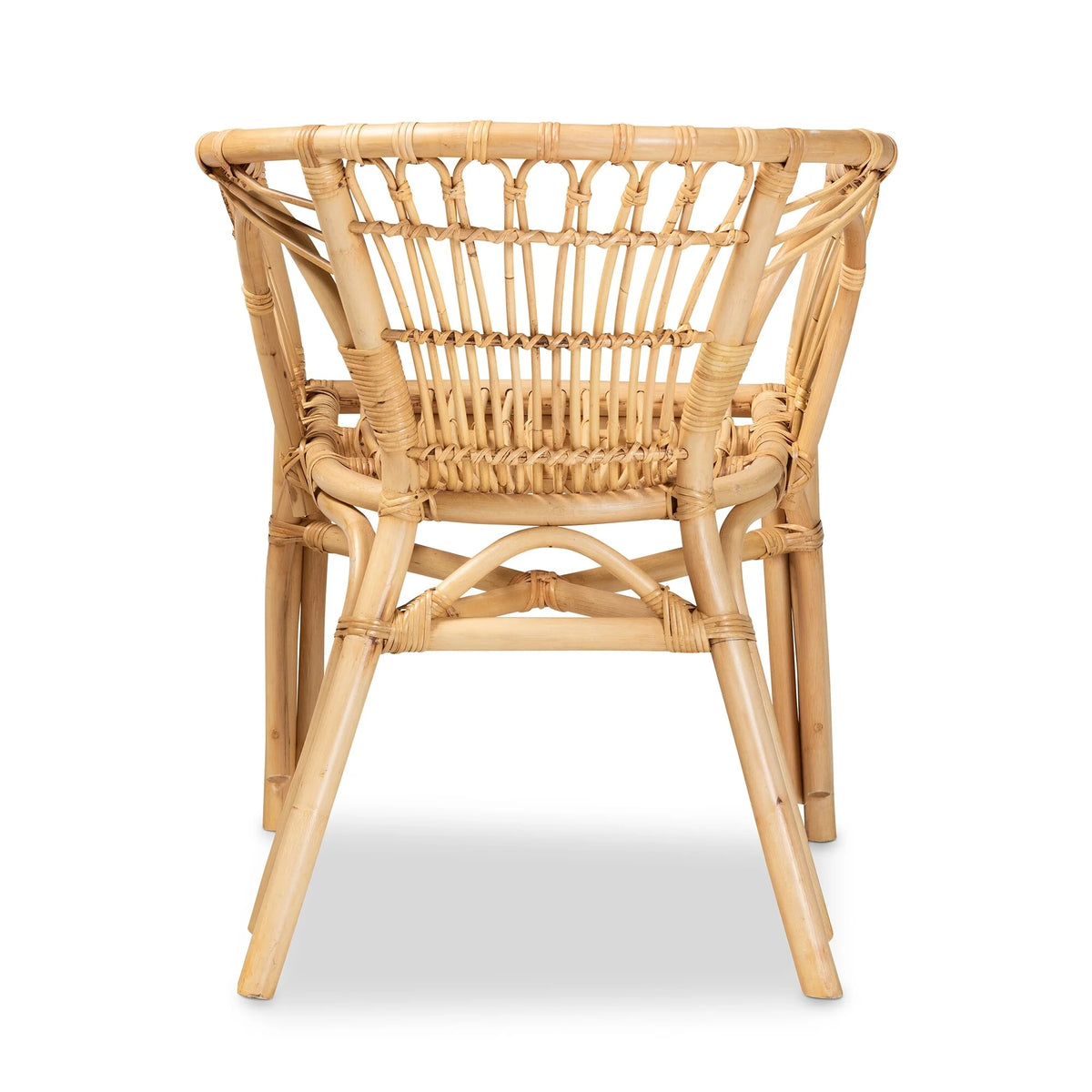 Natural Brown Rattan Dining Chair T31274