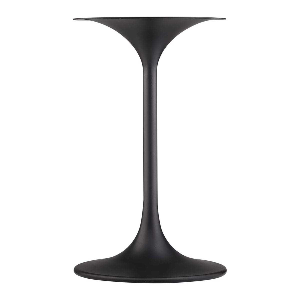 Round Wood Grain Side Table in Black Walnut P36142