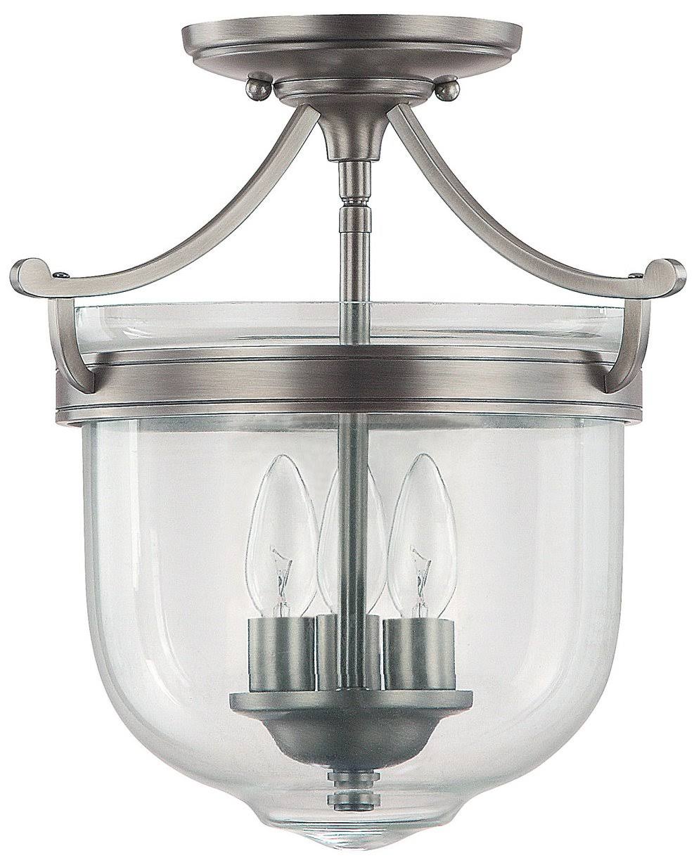 Antique Nickel 3 Light Foyer O81921