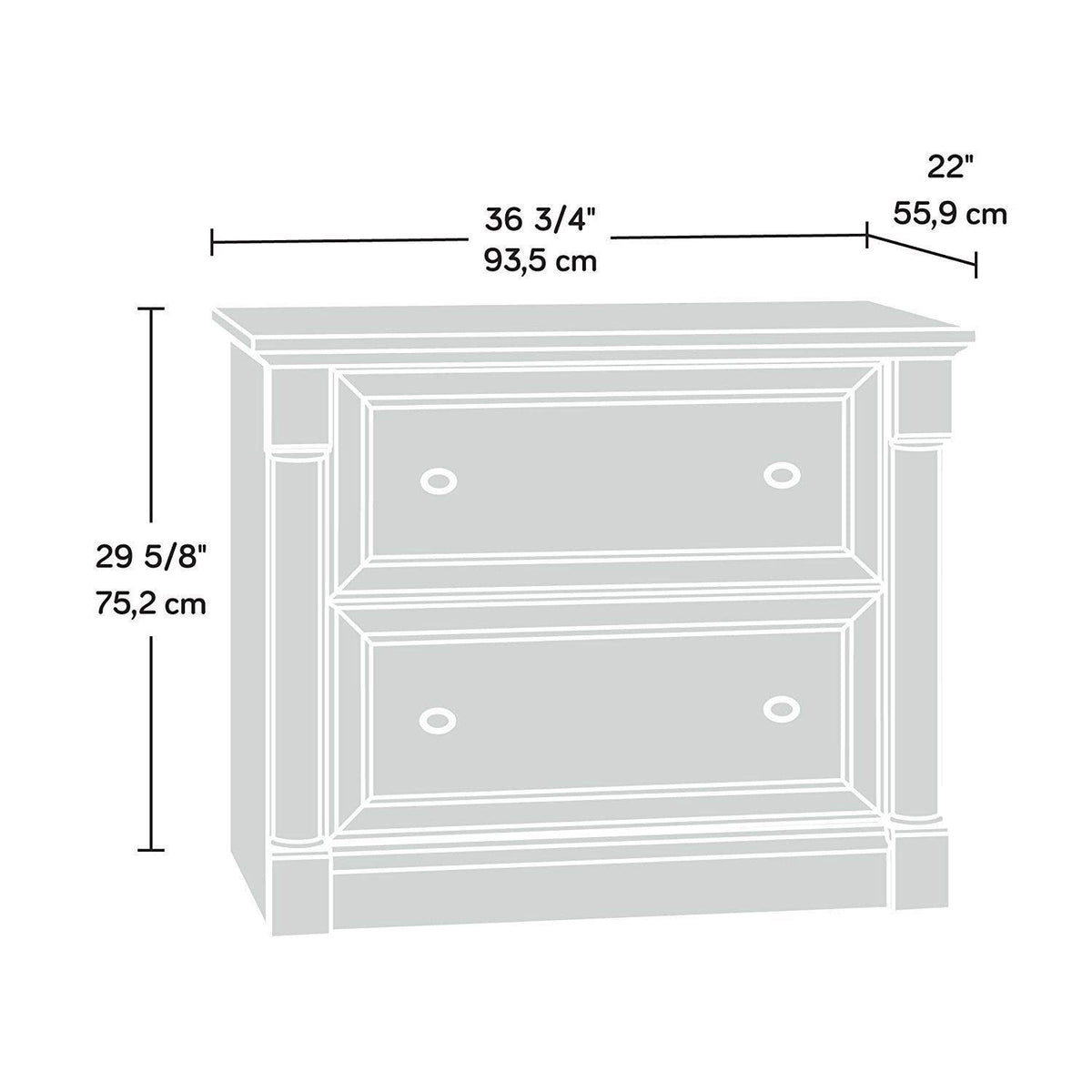 Lateral File Cabinet P356