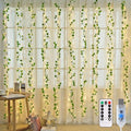200 LED Artificial Ivy Leaf Fairy Lights with Remote D374961