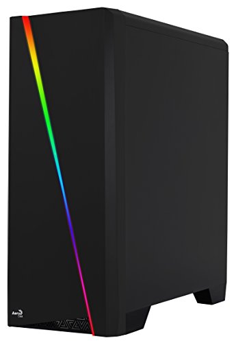 Black Mid Tower with Acrylic Side Window T87609