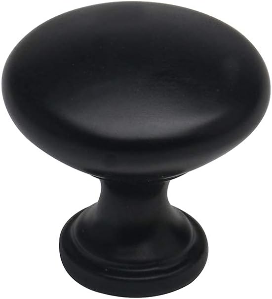 Oval Mushroom Knob 36mm 10 Pack Brushed Satin Nickel P84389