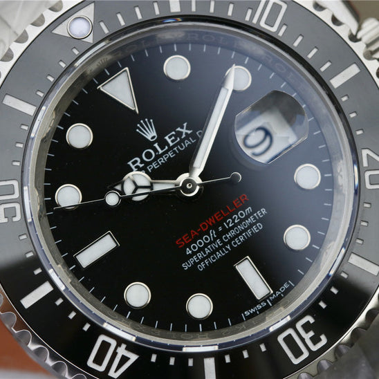 Silver Black Dial 43mm V54727
