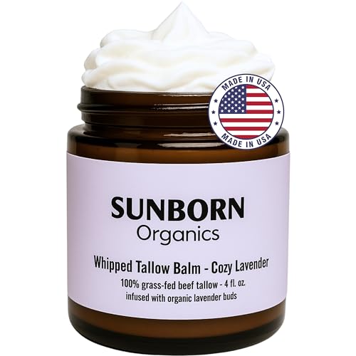 Unscented Organic Grass-Fed Beef Tallow Balm P105
