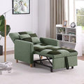 3 in 1 Convertible Velvet Sleeper Chair Bed with Pillow X78101