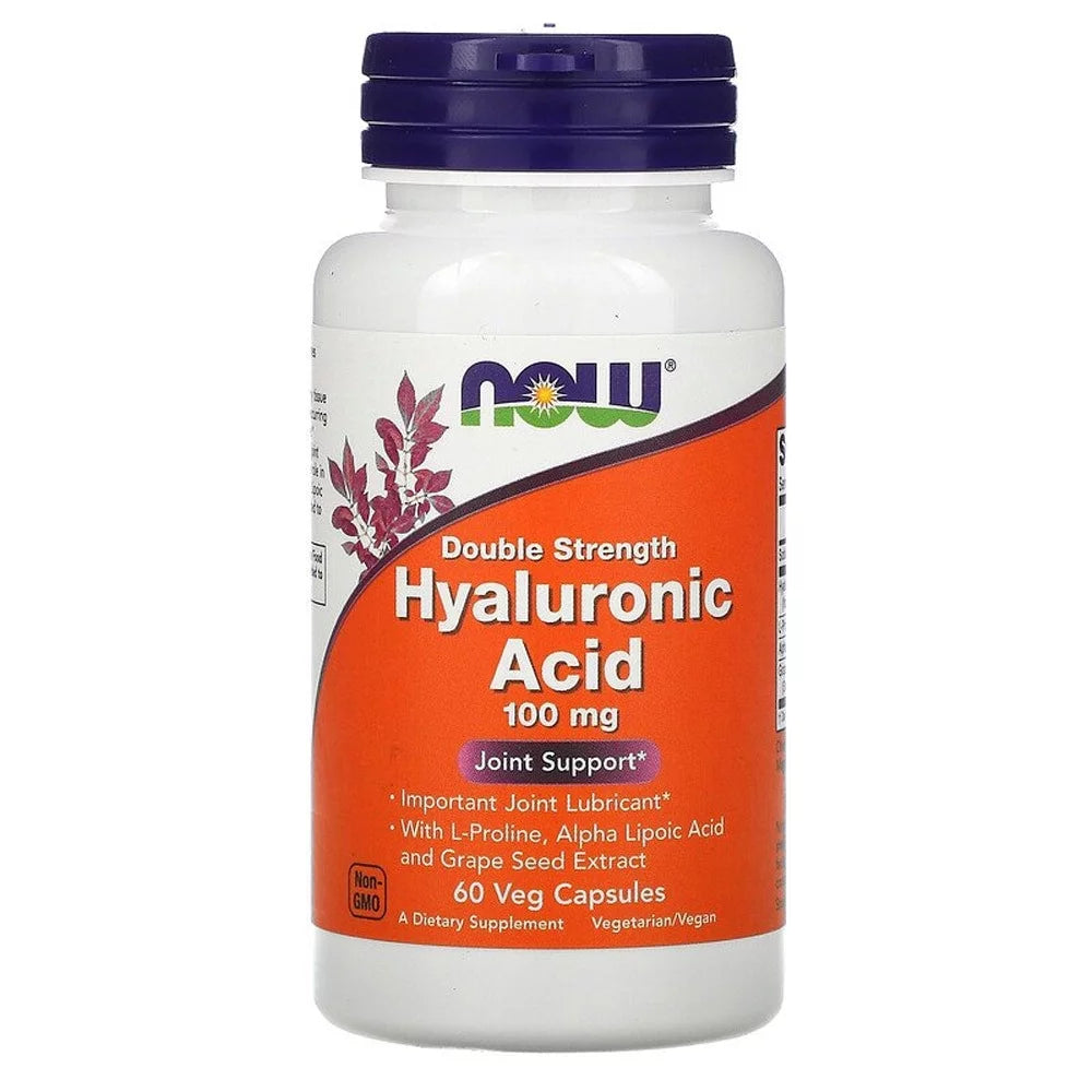 Hyaluronic Acid 100 Mg 60 Vegcaps X4484