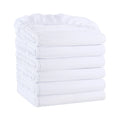 White Queen 6 Pack Brushed Microfiber Fitted Sheets I51146