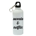 White Aluminum Sports 20 oz Water Bottle C31304