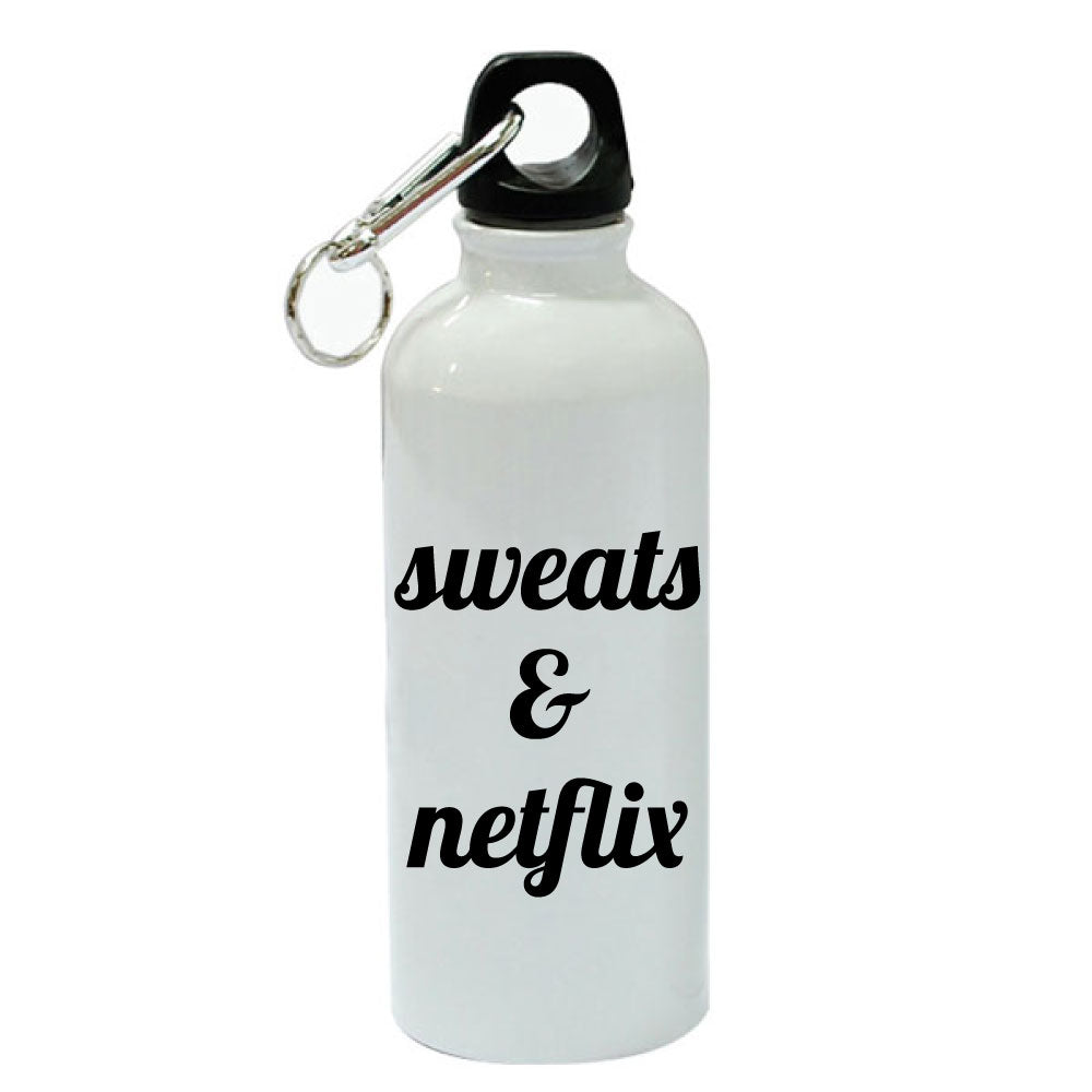White Aluminum Sports 20 oz Water Bottle C31304