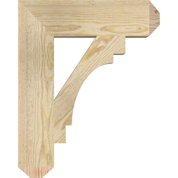 Rough Sawn Douglas Fir Bracket W71435