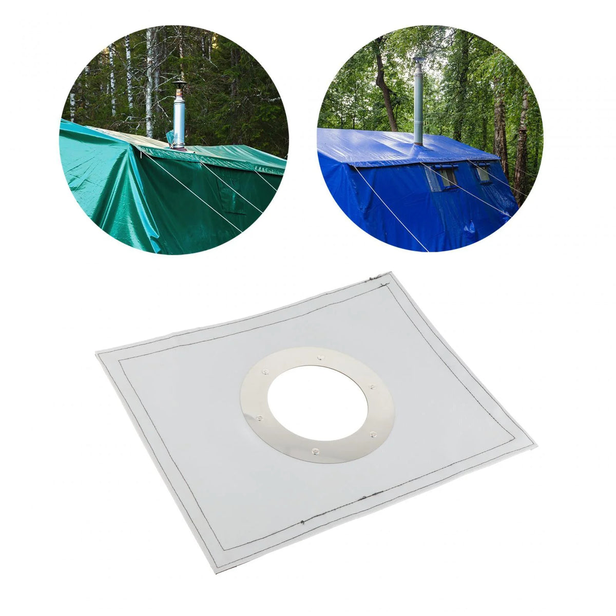 Fireproof Waterproof Hot Tent Jack for Chimney 11.5cm C8690