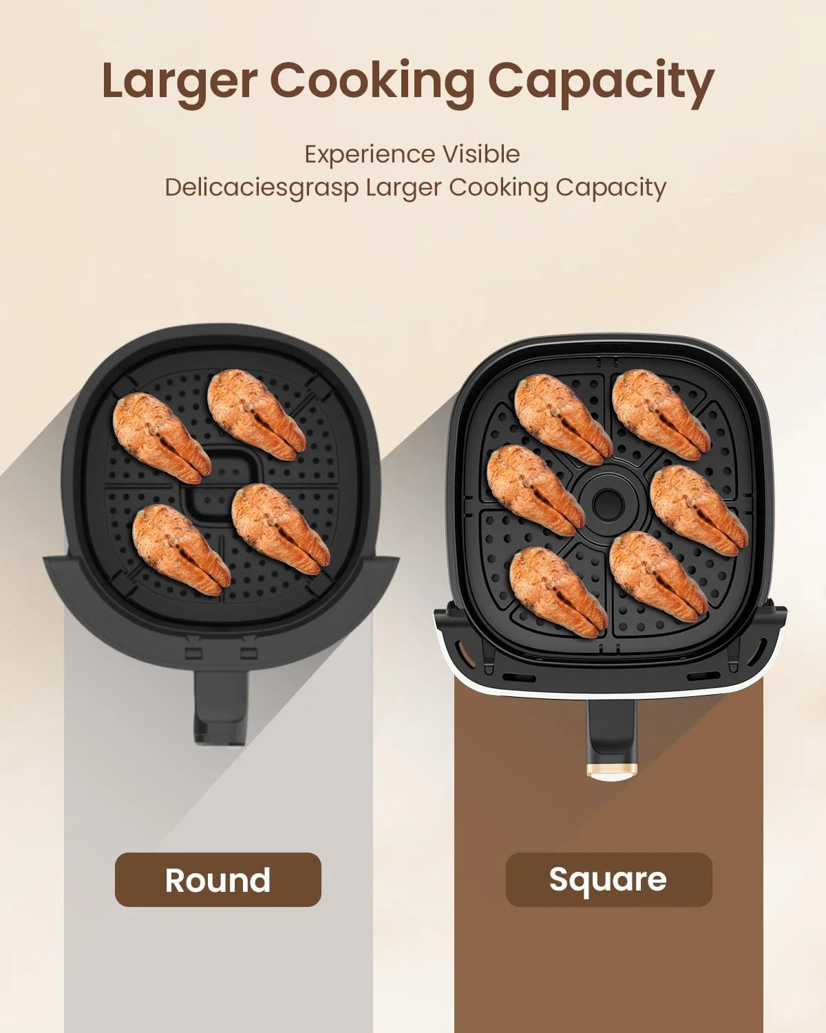5.3Qt Air Fryer with Viewing Window G6601