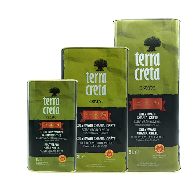 100% Pure Greek Olive Oil 3Ltr Tin E6114
