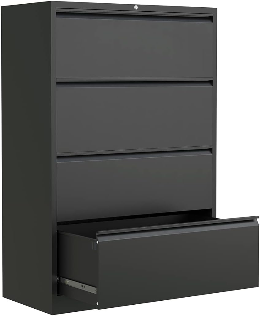 2 Drawer Locking Metal Lateral File Cabinet R94920