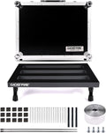 Aluminum Alloy Guitar Pedal Board with Carry Case O201