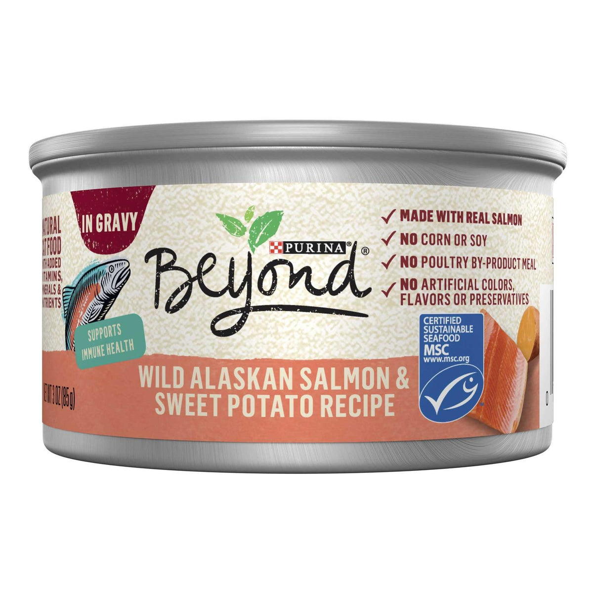 Grain Free Salmon & Sweet Potato Cat Food P313