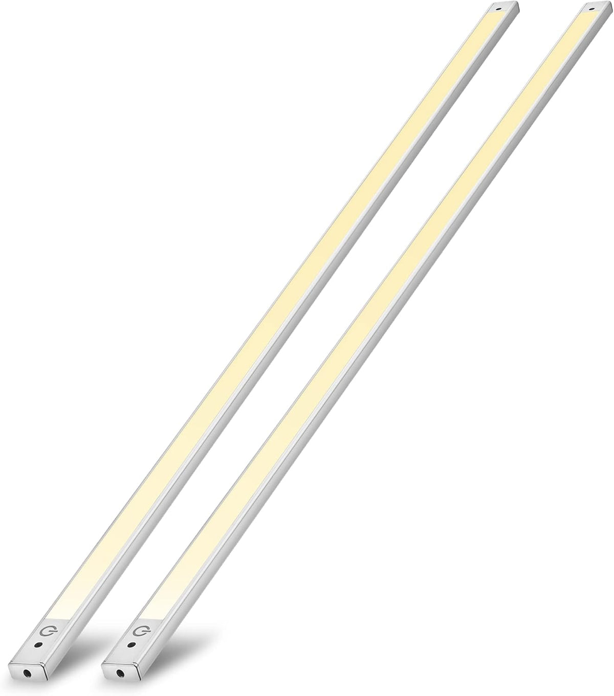 2-Pack 48” Under Cabinet LED Lighting 4000K with 12V Adapter and Sensor Switch U55382