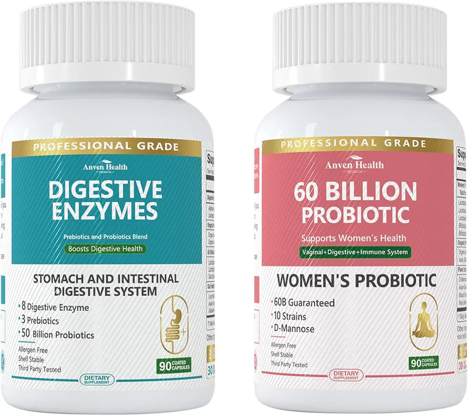 Digestive Enzymes and Probiotics Bundle S9235