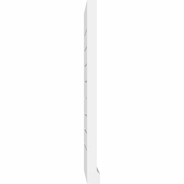 Vertical Surface Mount PVC Gable Vent W685