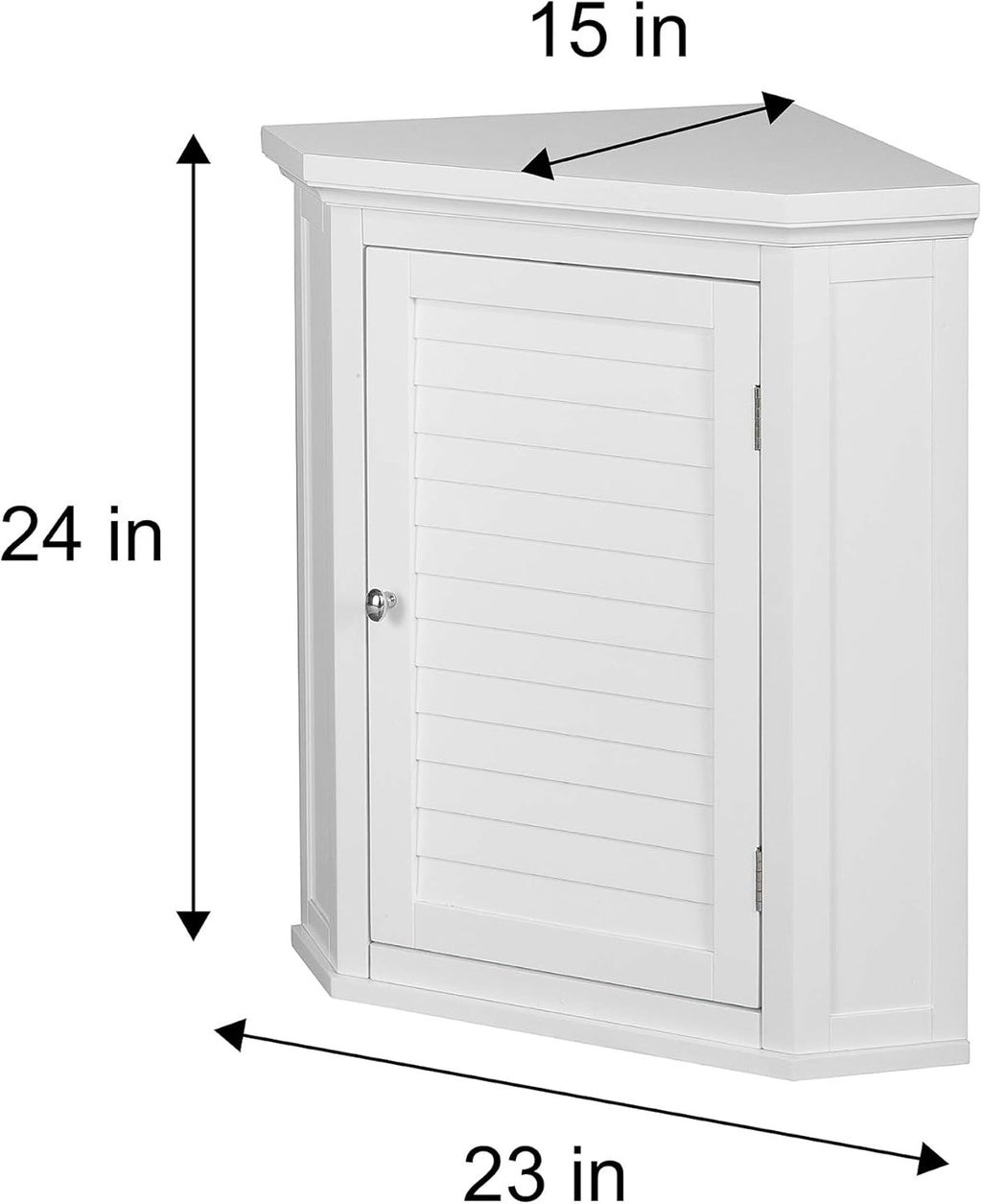 White Bathroom Cabinet F392