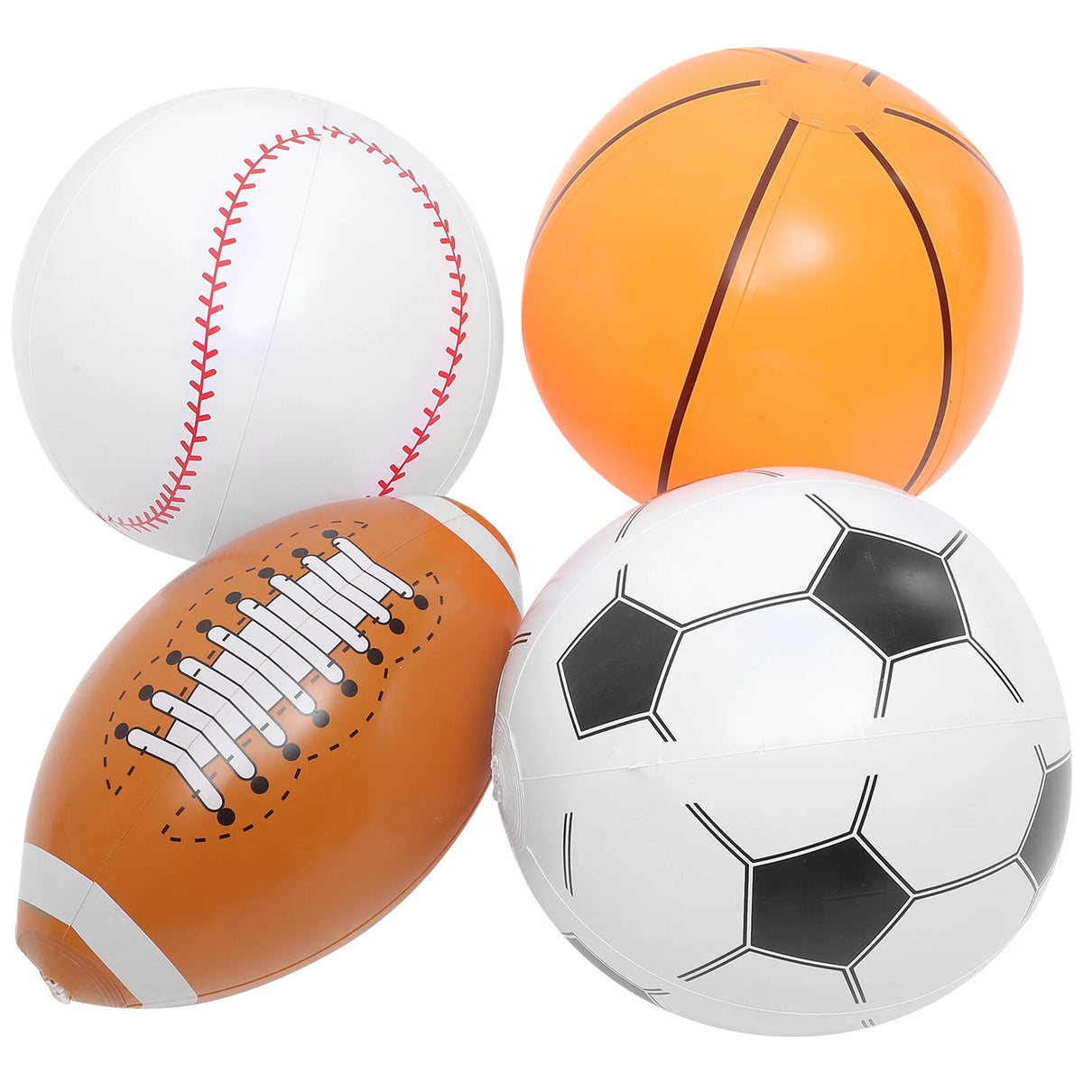 Inflatable Beach Ball 4pcs J185