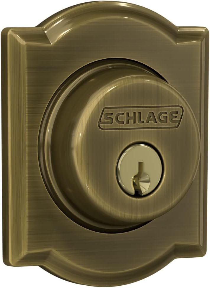 Antique Brass Deadbolt D279