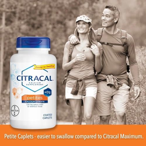 200 Caplets Calcium Citrate with Vitamin D3 (Pack of 3) H141514