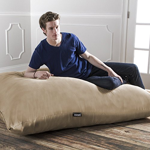 Chocolate Bean Bag Floor Pillow and Lounger C341767