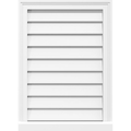 Vertical Surface Mount PVC Gable Vent W685