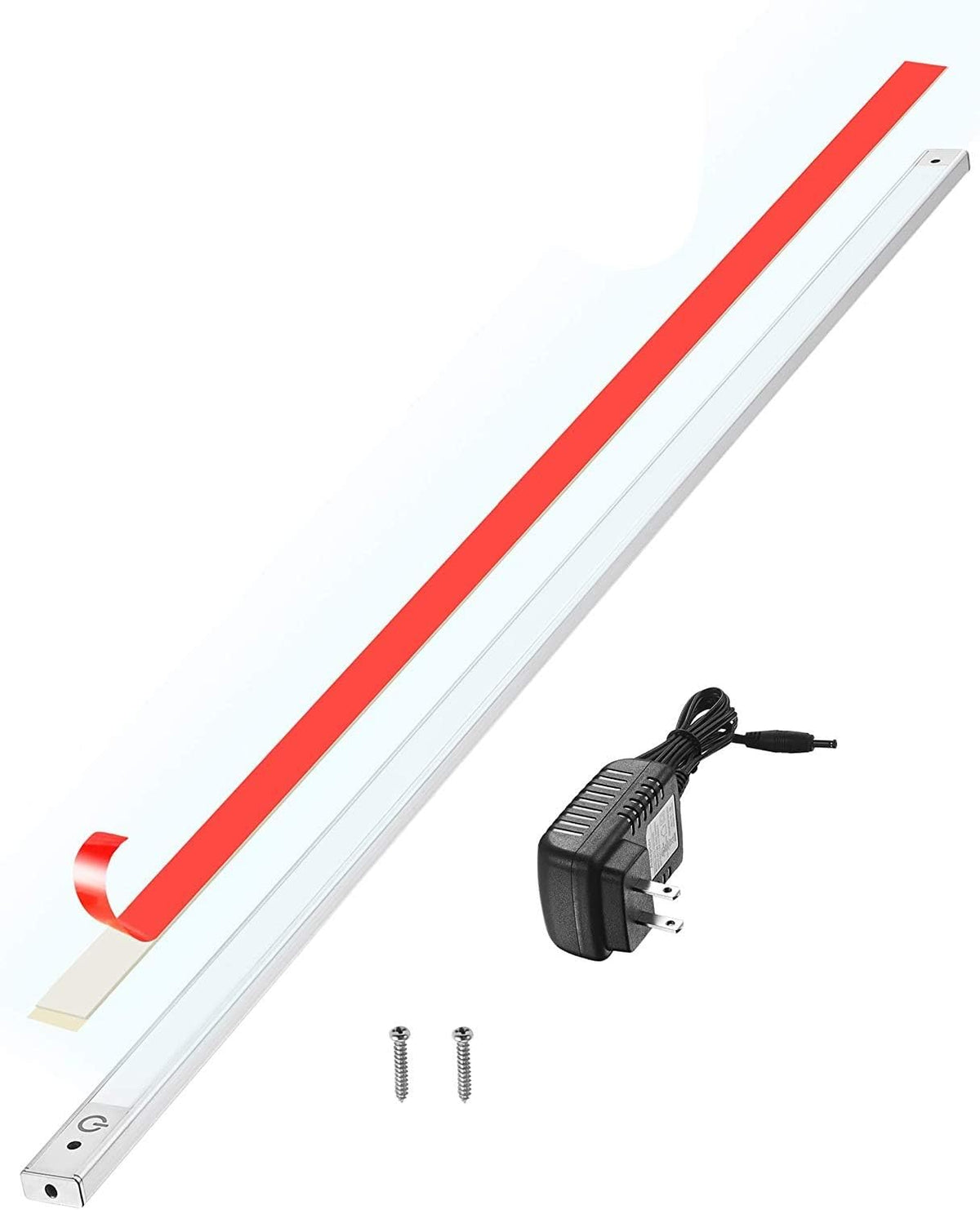 2-Pack 48” Under Cabinet LED Lighting 4000K with 12V Adapter and Sensor Switch U55382