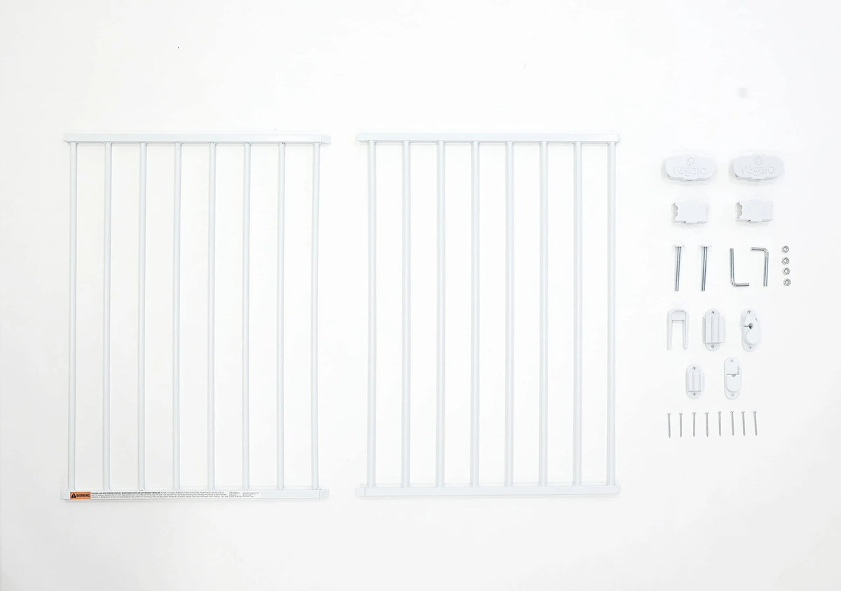 Extra Wide 2-in-1 Baby Safety Gate with Mounting Kit Z878