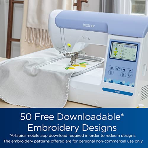 White Embroidery Machine K694