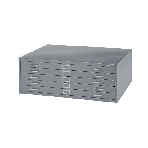 White 5-Drawer Flat File X8158