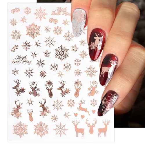 All Holiday Nail Art Stickers Self-Adhesive V5692