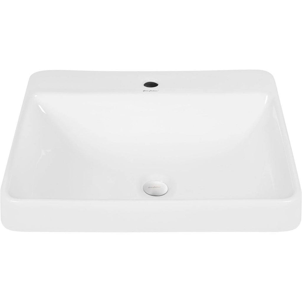 Rectangular Vessel Sink (White) V92654