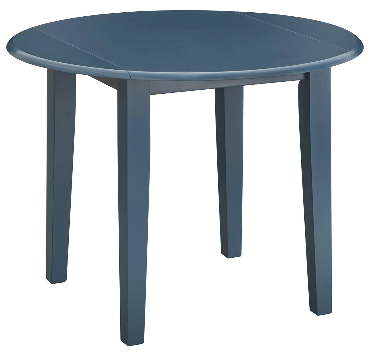 40” Round Solid Wood Drop Leaf Dining Table Y755