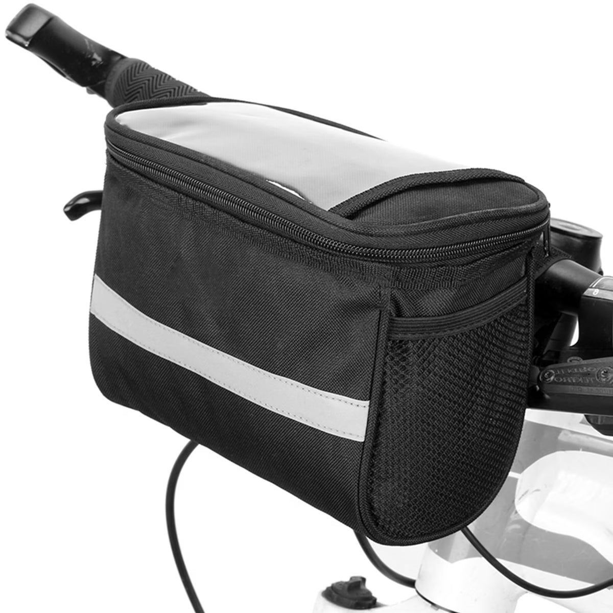 Insulated Handlebar Bag with Reflective Strip T885542