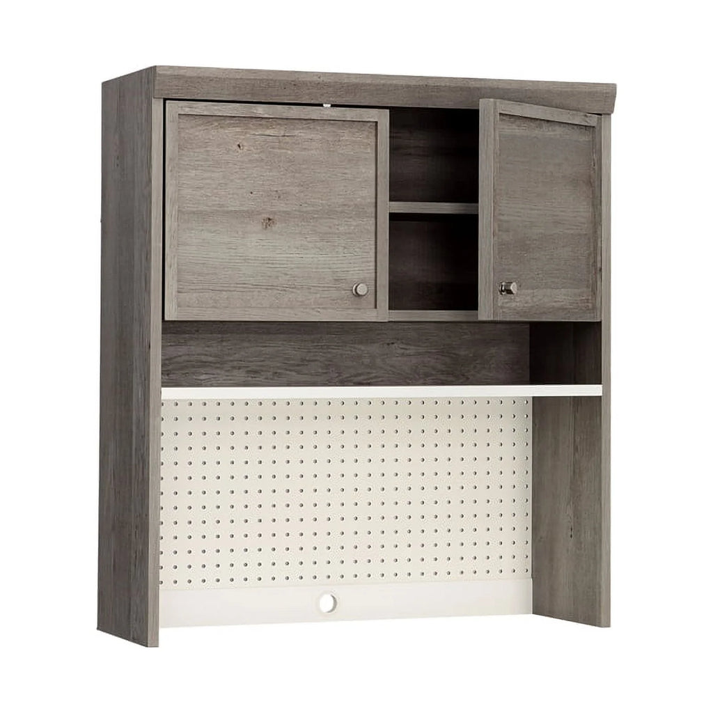 Engineered Wood Storage Hutch in Mystic Oak Finish B640997