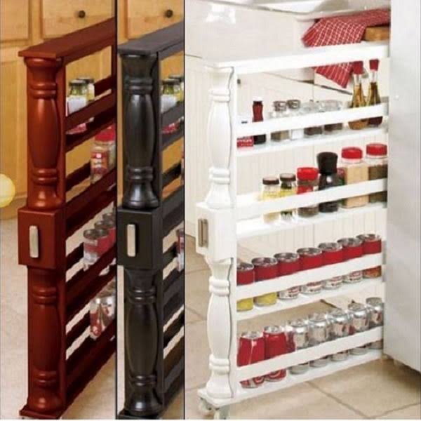 Rolling Can and Spice Racks M762