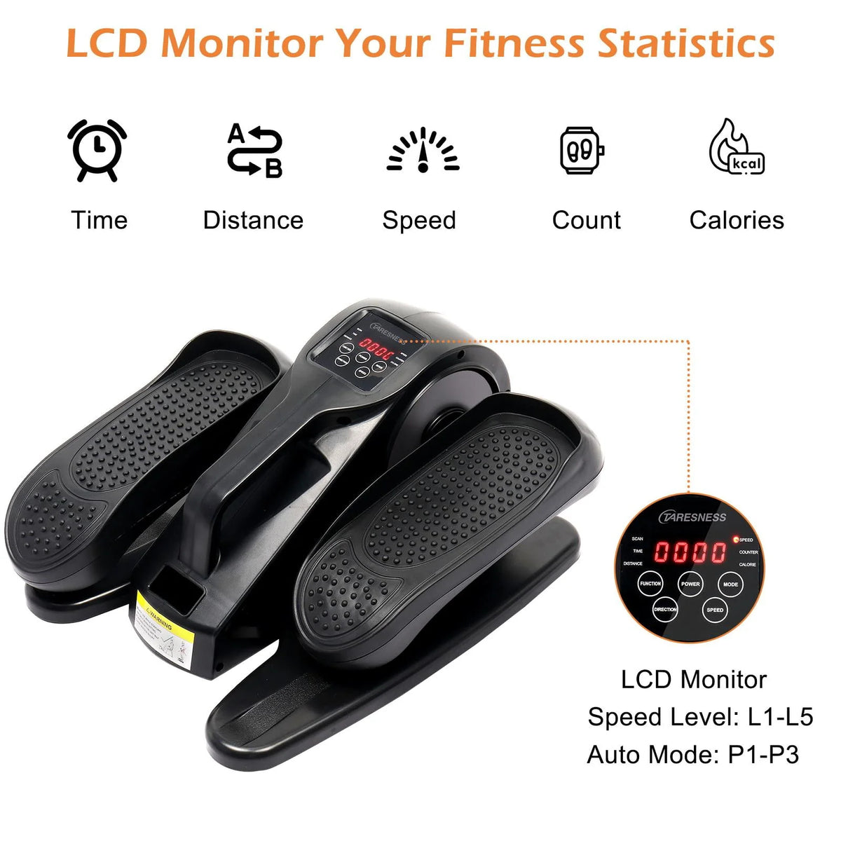 Electric Under Desk Elliptical Cycle Q1848