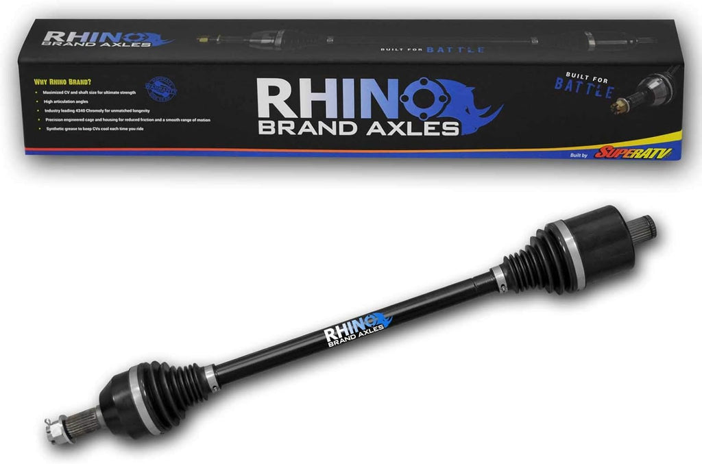 Rear Axle for Polaris RZR XP 1000/1000 4, Chromoly Steel, 1 Rear Axle R7176