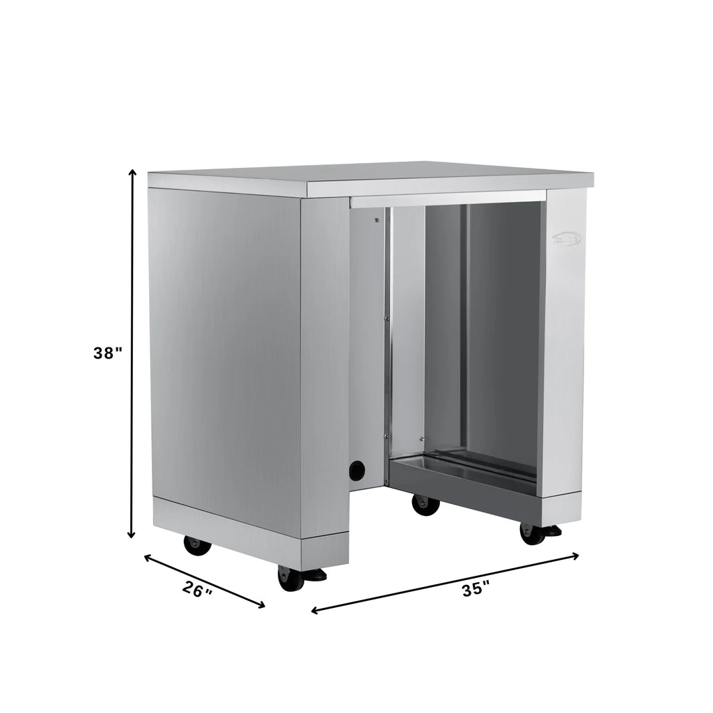 32 in. Stainless-Steel Outdoor Cabinet Q423