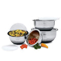 8 Piece Stainless Steel Deep Mixing Bowl Set A5433