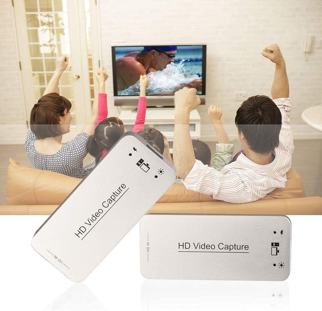 USB Capture HDMI Video Card, HDMI to USB Dongle Full HD 1080P Video Game Grabber Converter Z582