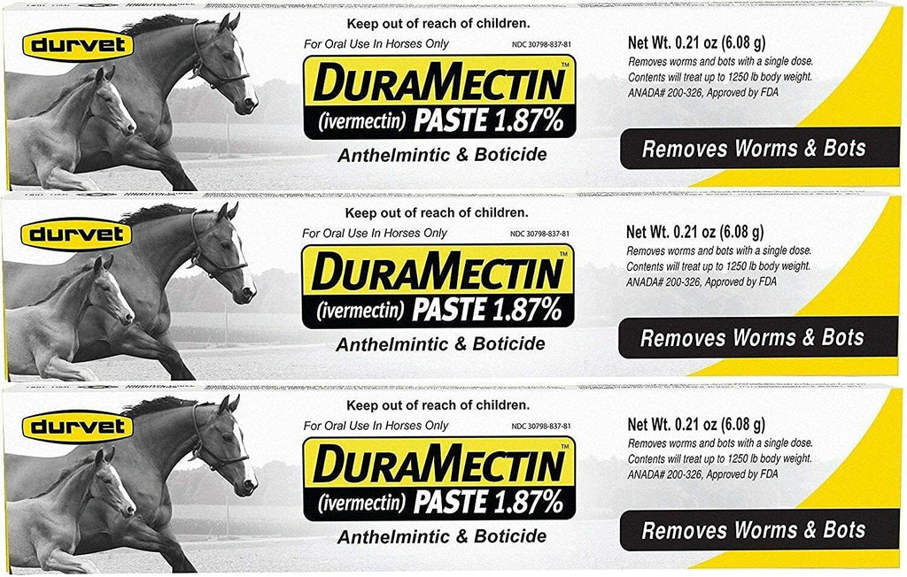 3 Tubes Equine Wormer Paste Y155