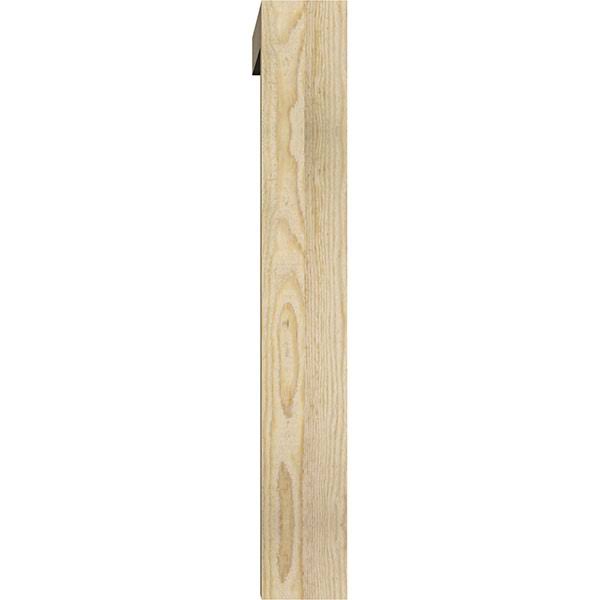 4x22W x 16x22D x 28x22H Douglas Fir Bracket with Offset Brace M293