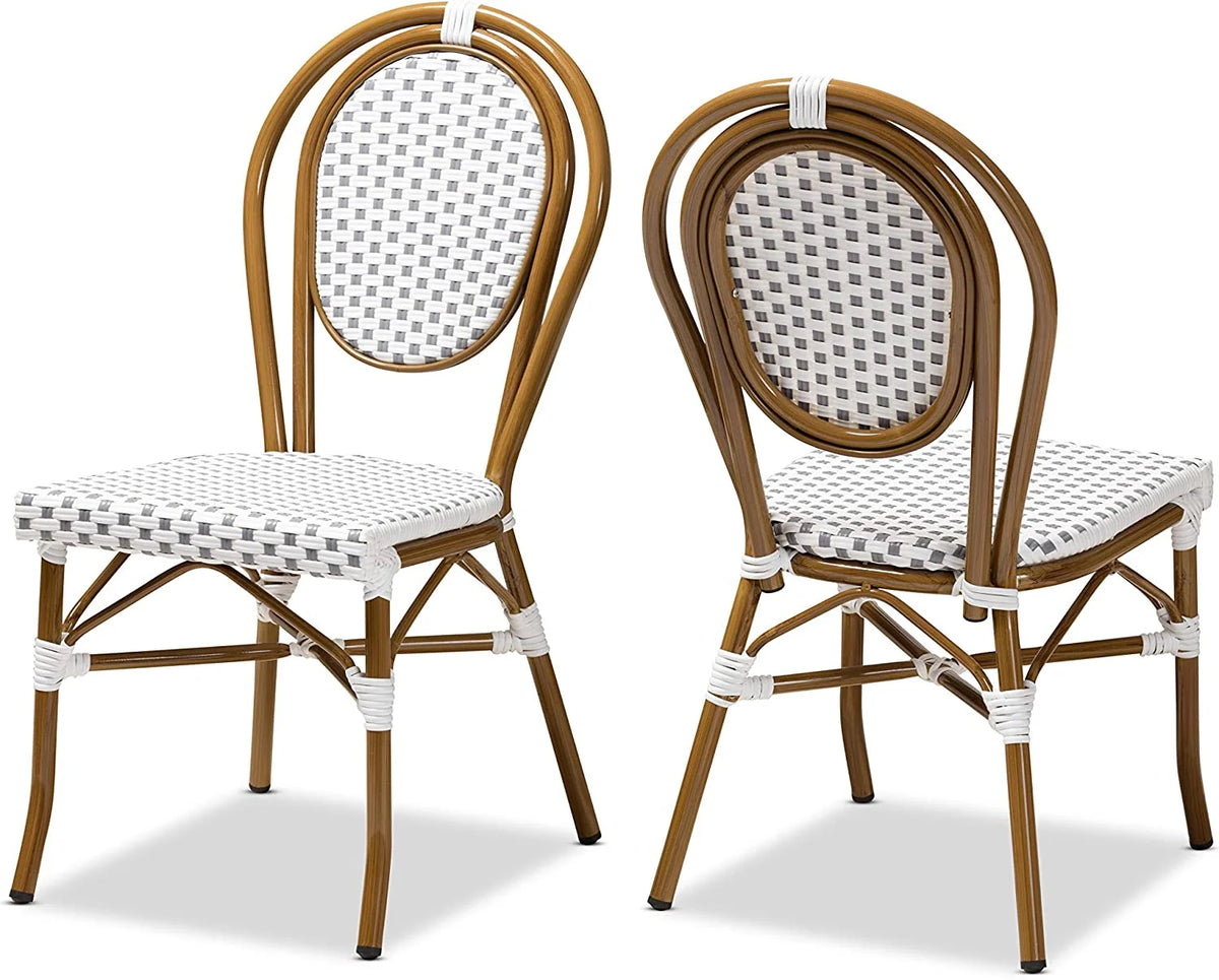 Grey/White Dining Chairs S585