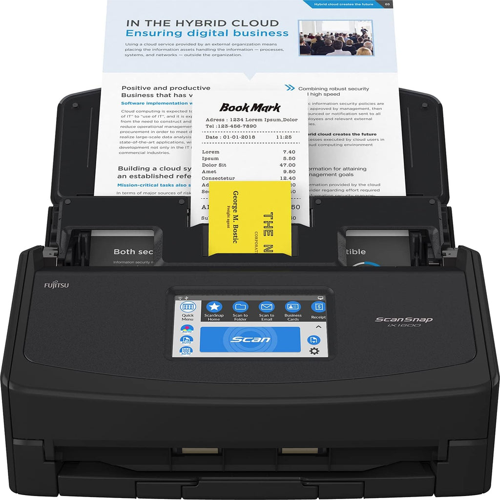 Black Document Scanner O95981