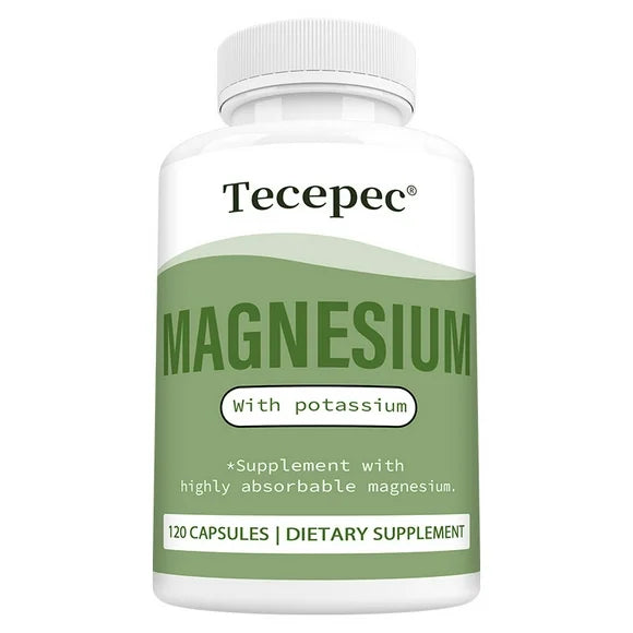 Magnesium Potassium Supplement 120 Capsules R6179